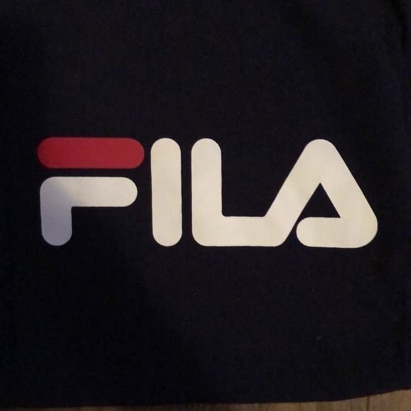 navy blue fila tube top. - Picture 3 of 4
